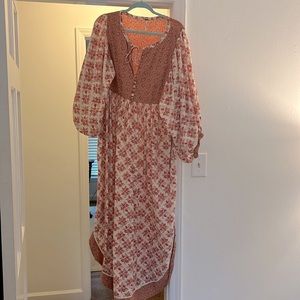 Free People Haisy Maisy Relaxed Dress